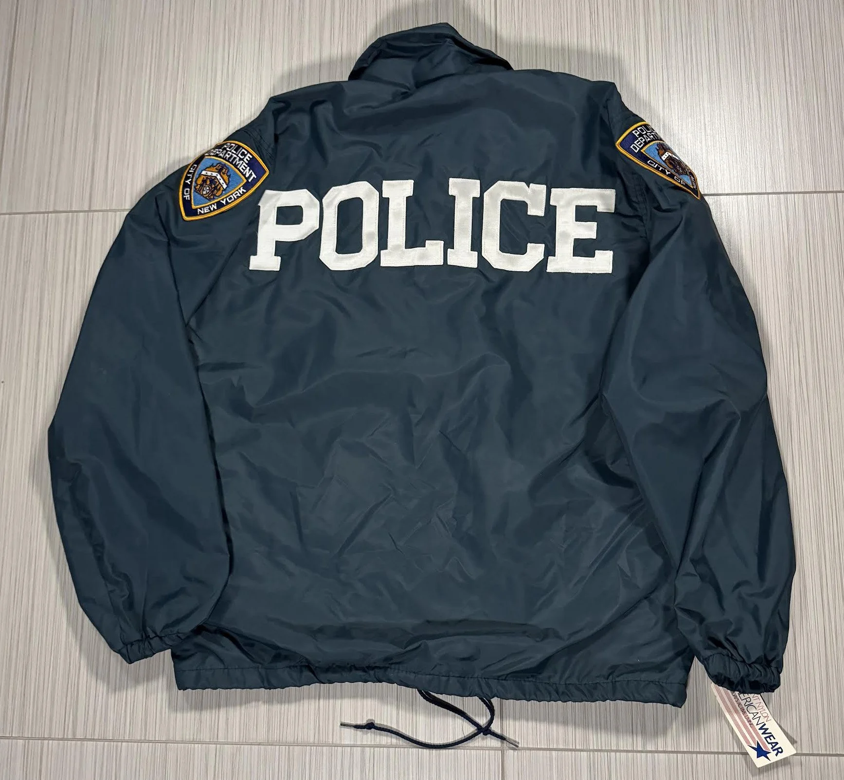 Vintage NYPD Detective Tech. Servies Jacket (Size M) NWT — RootsBK